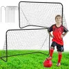 Bránka na futbal 183x122x61 cm SPRINGOS SG0015 čierna sada 2 ks