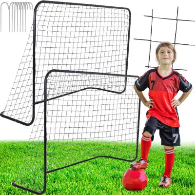 Bránka na futbal 183x122x61 cm SPRINGOS SG0015 čierna sada 2 ks