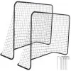 Bránka na futbal 183x122x61 cm SPRINGOS SG0015 čierna sada 2 ks