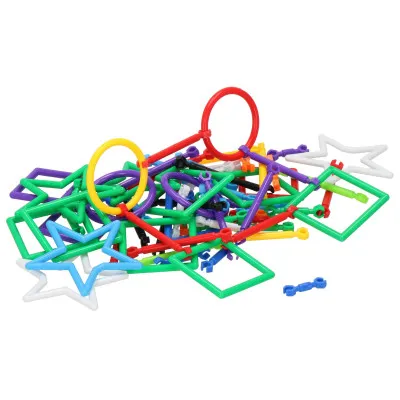 Kreatívna detská stavebnica SPRINGOS BRICKS farebná