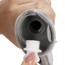 Termofor s plyšovým obalom 1,8l SPRINGOS HA5254 sivý