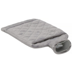 Termofor s plyšovým obalom 1,8l SPRINGOS HA5254 sivý