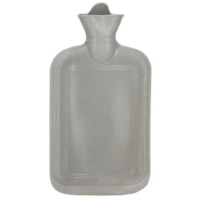 Termofor s plyšovým obalom 1,8l SPRINGOS HA5254 sivý