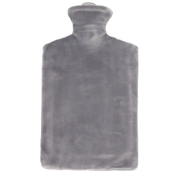 Termofor s plyšovým obalom 1,8l SPRINGOS HA5254 sivý