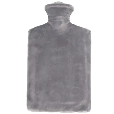 Termofor s plyšovým obalom 1,8l SPRINGOS HA5254 sivý