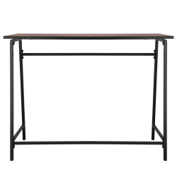 Písací stôl 100x50x75 cm SPRINGOS DESIGNLINE hnedý