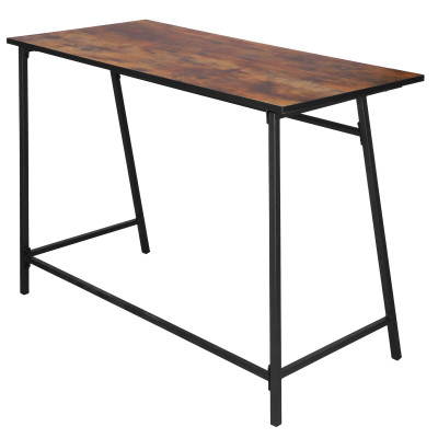 Písací stôl 100x50x75 cm SPRINGOS DESIGNLINE hnedý