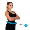 Hula hoop obruč so závažím SPRINGOS FA1071 modrá