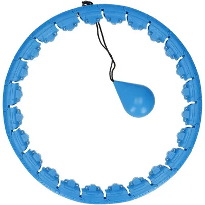 Hula hoop obruč so závažím SPRINGOS FA1071 modrá