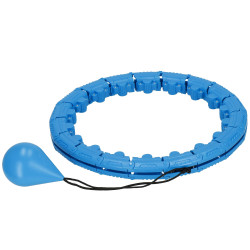 Hula hoop obruč so závažím SPRINGOS FA1071 modrá
