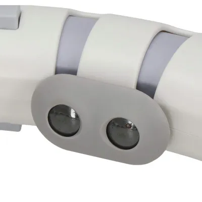 Múdra hula hoop obruč so závažím SPRINGOS FA1032 biela