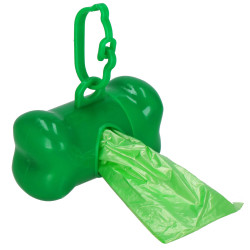 Vrecká na psie exkrementy + zásobník pevné SPRINGOS PA0255 zelené sada 432ks