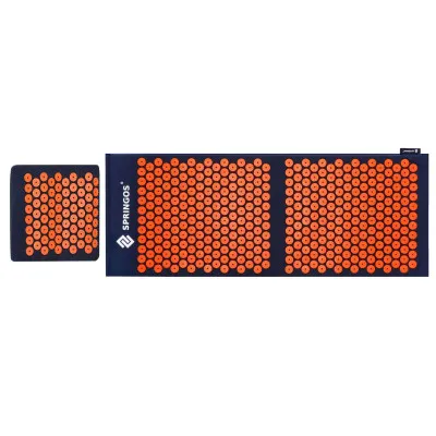 Akupresúrna masážna podložka s vankúšikom SPRINGOS FA0152