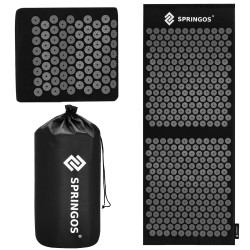 Akupresúrna masážna podložka s vankúšikom SPRINGOS FA0153