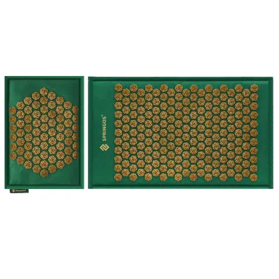 Akupresúrna masážna podložka s vankúšikom SPRINGOS FA0154