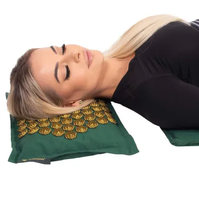 Akupresúrna masážna podložka s vankúšikom SPRINGOS FA0154