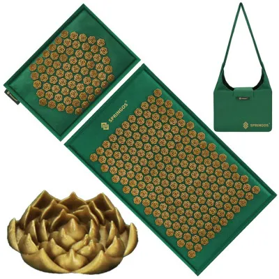 Akupresúrna masážna podložka s vankúšikom SPRINGOS FA0154