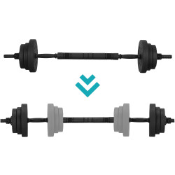 Činkový multifunčný set 40 kg SPRINGOS FA1680