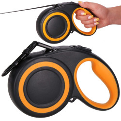 Vodítko pre psa samonavíjacie 5m do 50kg SPRINGOS PA0258