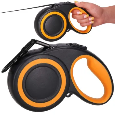 Vodítko pre psa samonavíjacie 5m do 50kg SPRINGOS PA0258