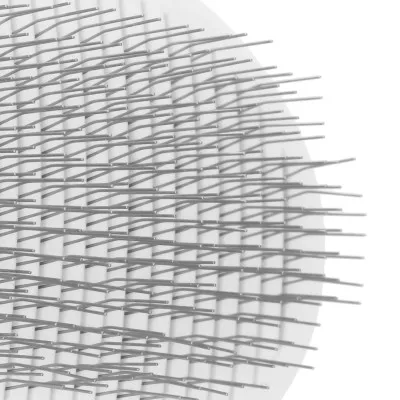 Samočistiaca kefa na srsť SPRINGOS PA0264 bielo-modrý