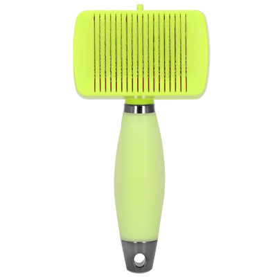 Samočistiaca kefa na srsť SPRINGOS PA0265 zelená