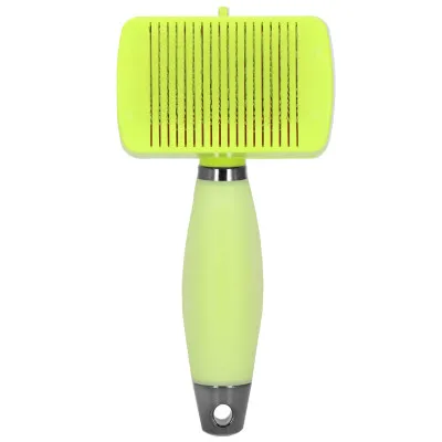 Samočistiaca kefa na srsť SPRINGOS PA0265 zelená
