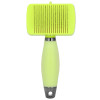 Samočistiaca kefa na srsť SPRINGOS PA0265 zelená