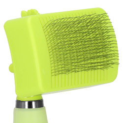 Samočistiaca kefa na srsť SPRINGOS PA0265 zelená