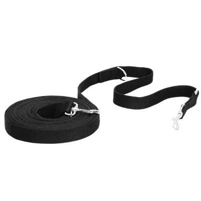 Stopovacie vodítko pre psa 10m 15kg SPRINGOS PA0334 čierne