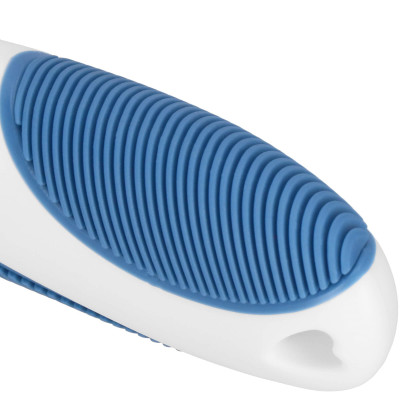 Hrebeň na srsť SPRINGOS PA0262 bielo-modrý