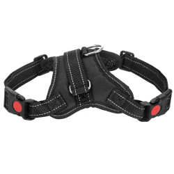 Postroj pre psa s rukoväťou veľ. M SPRINGOS PA0304 čierny