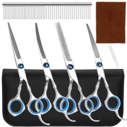 Sada na strihanie psov v púzdre SPRINGOS CUTTY čierna