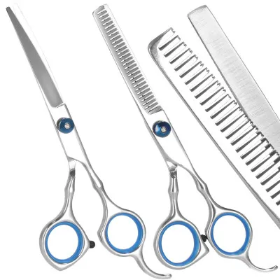 Sada na strihanie psov v púzdre SPRINGOS CUTTY čierna