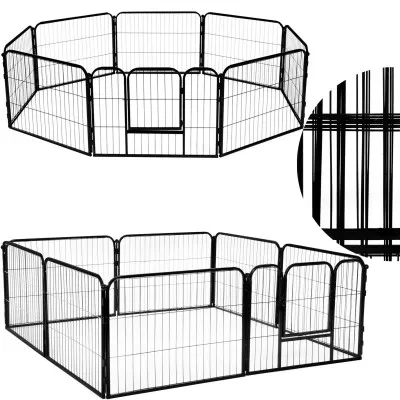 Skladacia ohrádka pre psa - výbeh pre štenatá 215x60 cm SPRINGOS PA1002