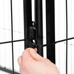 Skladacia ohrádka pre psa - výbeh pre štenatá 215x60 cm SPRINGOS PA1002