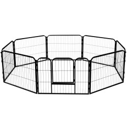 Skladacia ohrádka pre psa - výbeh pre štenatá 215x60 cm SPRINGOS PA1002