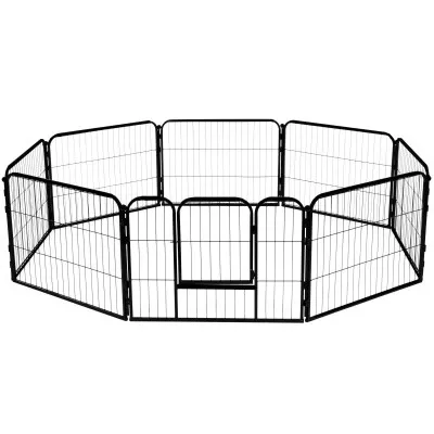 Skladacia ohrádka pre psa - výbeh pre štenatá 215x60 cm SPRINGOS PA1002