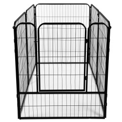 Skladacia ohrádka pre psa - výbeh pre štenatá 158x100 cm SPRINGOS PA1022