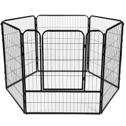 Skladacia ohrádka pre psa - výbeh pre štenatá 158x100 cm SPRINGOS PA1022