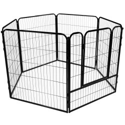 Skladacia ohrádka pre psa - výbeh pre štenatá 158x100 cm SPRINGOS PA1022