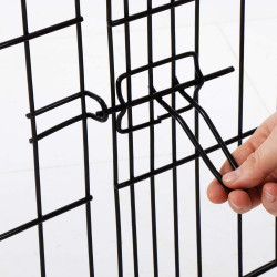 Skladacia ohrádka pre psa - výbeh pre štenatá 152x73 cm SPRINGOS PA1015