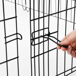 Skladacia ohrádka pre psa - výbeh pre štenatá 152x73 cm SPRINGOS PA1015