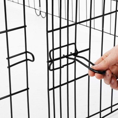 Skladacia ohrádka pre psa - výbeh pre štenatá 152x73 cm SPRINGOS PA1015