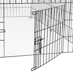 Skladacia ohrádka pre psa - výbeh pre štenatá 152x73 cm SPRINGOS PA1015