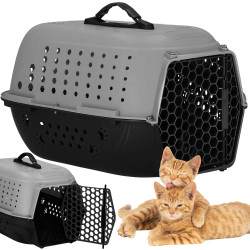 Prepravka pre psy a mačky plastové dvierka SPRINGOS PA1081