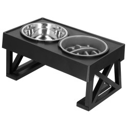 Nerezové misky so stojanom 2v1 SPRINGOS PA0333