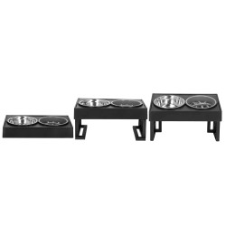 Nerezové misky so stojanom 2v1 SPRINGOS PA0333