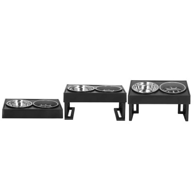 Nerezové misky so stojanom 2v1 SPRINGOS PA0333