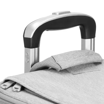 Prepravka pre psy a mačky 2-poschodia na kolieskach SPRINGOS PA0326 sivá